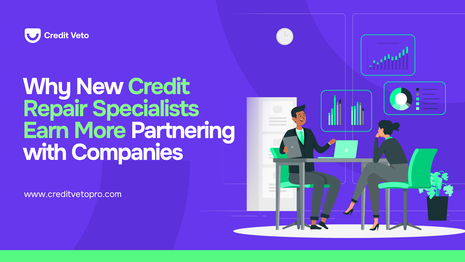 5 Reasons New Credit Repair Specialists Earn More by Partnering with Companies