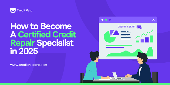 Credit repair specialist assisting a client with their credit report.