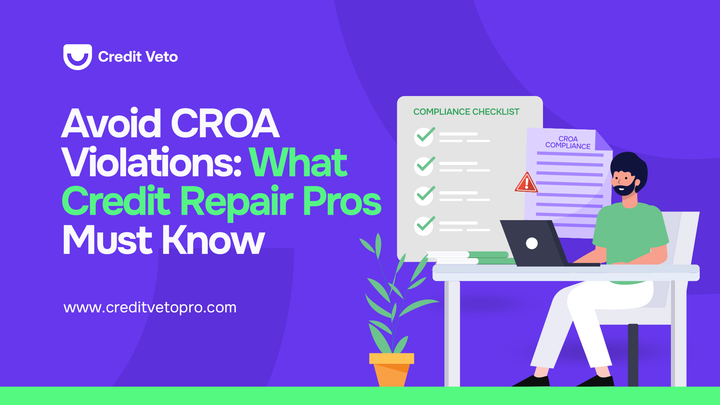 A credit repair pro working on croa compliance checklist